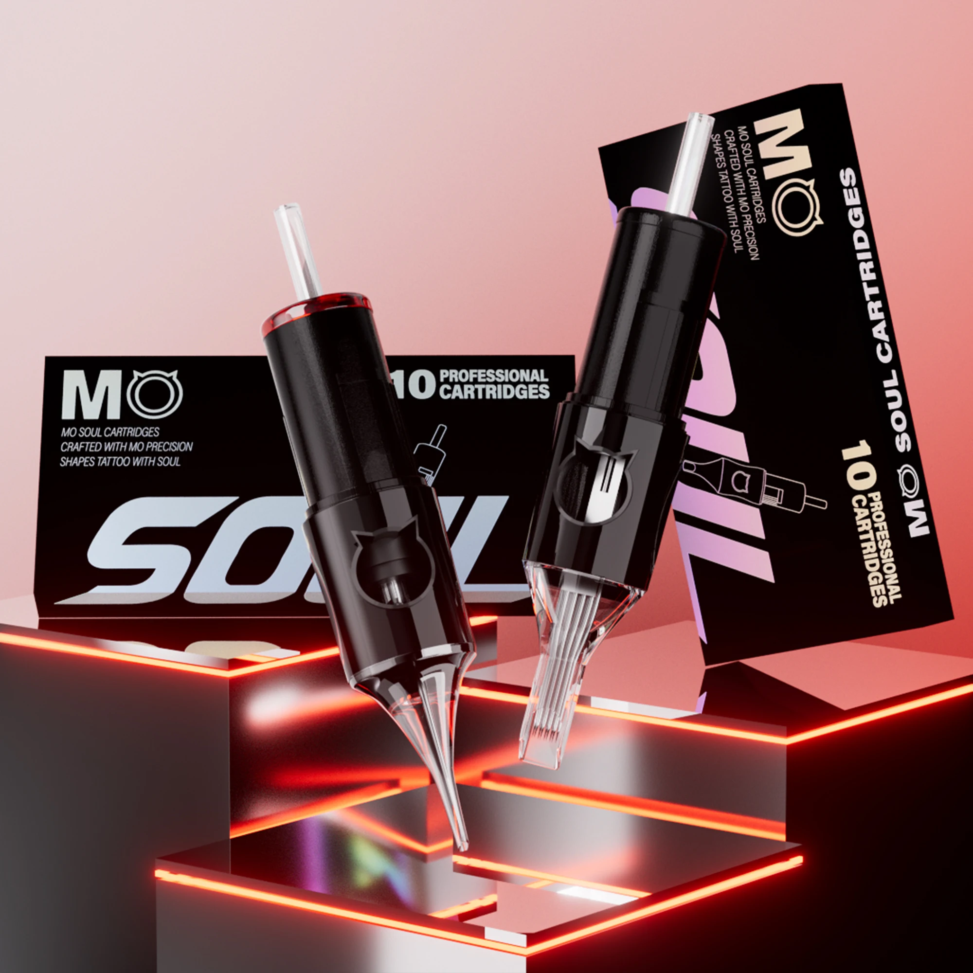 

Иглы для тату MO SOUL Tattoo Cartridge Magnum, 10 шт., одноразовые, для перманентного макияжа и боди-арта, для роторных тату-машинок