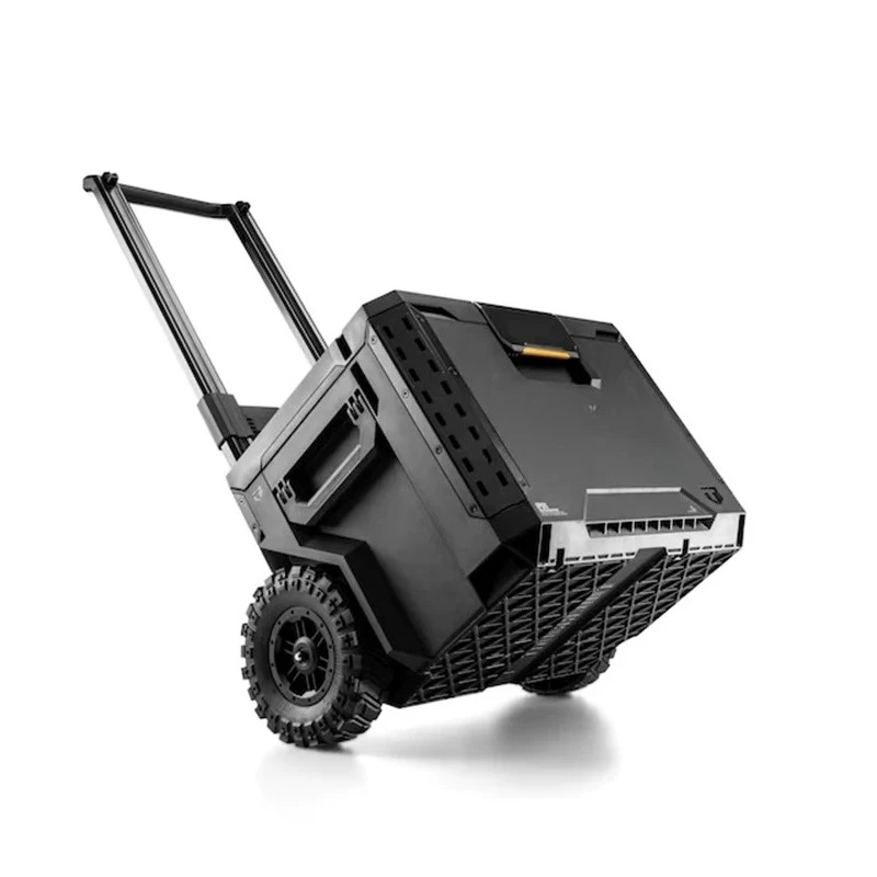 Stacking Toolbox Four-piece Stacking Accessories Storage Tool Box Pendant Trolley Case Trailer