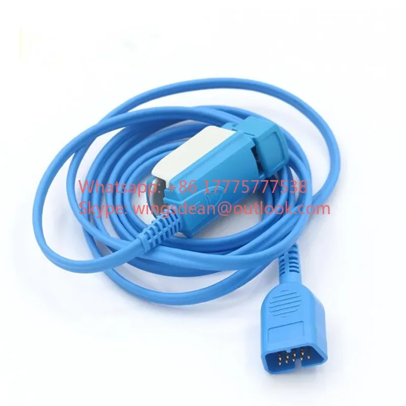 

Original FOR Nihon Kohden Multi-parameter Monitors TL-201T Adult Finger Clip Spo2 Sensor