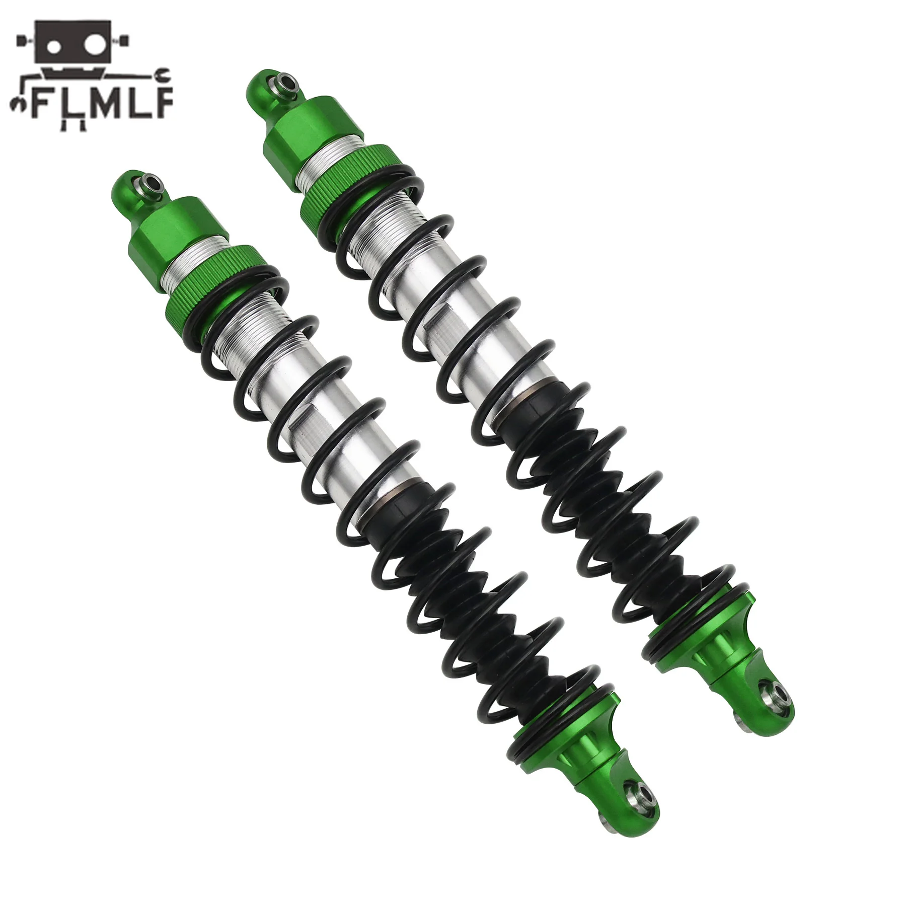 Rc carro cnc liga 6mm amortecedor dianteiro ou traseiro 2 pc/set para 1/5 hpi rofun rovan kingmotor baja 5b 5t 5sc peças de caminhão