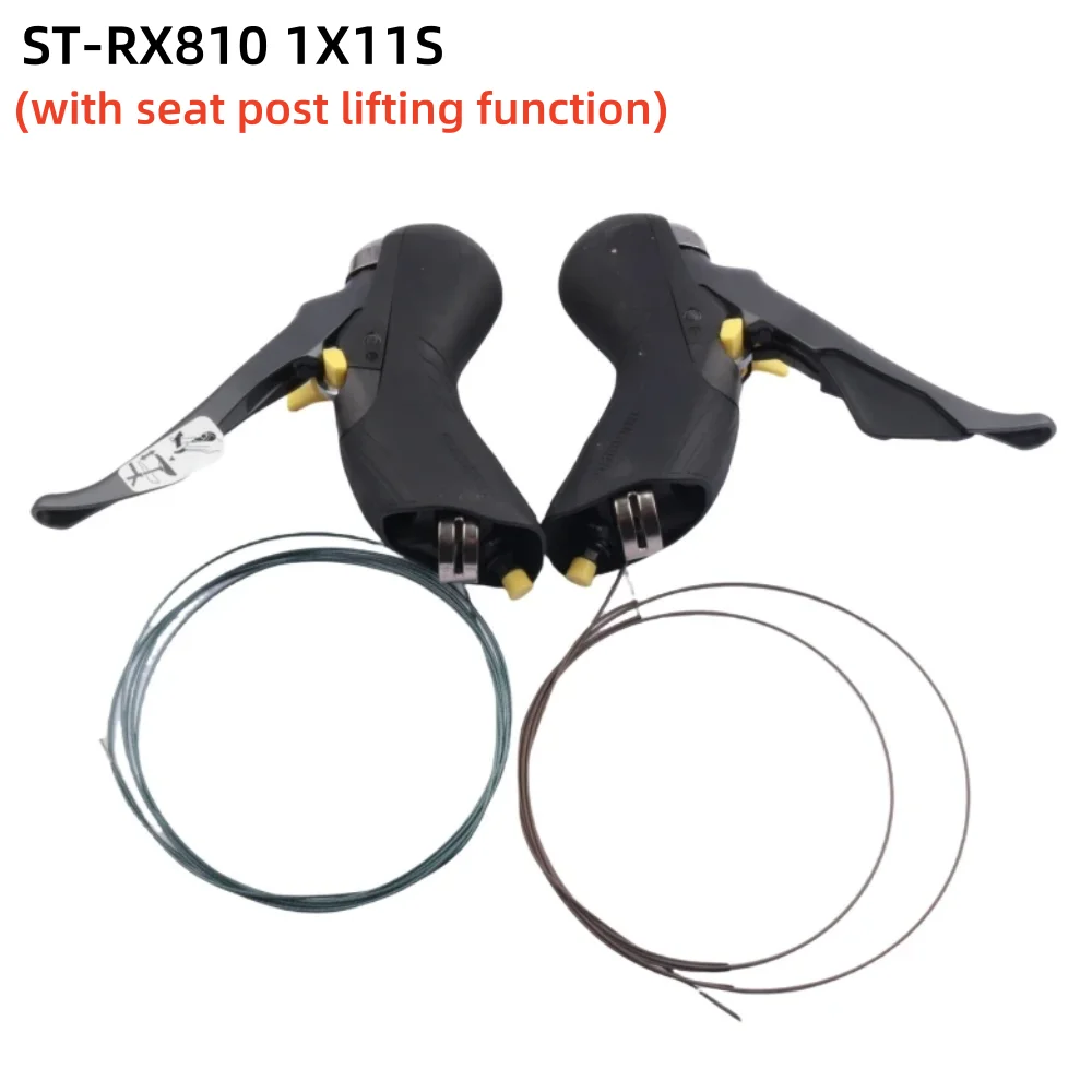 SHIMANO GRX BR-RX810 ST-RX810 2x11S/1x11Speed الصحن الهيدروليكي الفرامل التحكم المزدوج رافعة شيفتر مختلط التضاريس الحصى أجزاء الدراجة