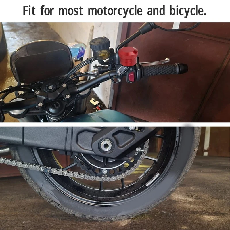 Motorcycle Chain Oiler, Universal Motorcycle Chain Lubricator Rugged Chain Oiler System Chain Oiler Accessories image 2