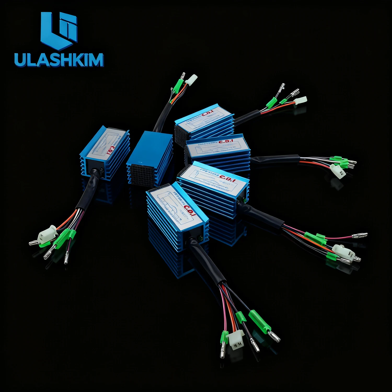 سكوتر CDI JOG 50 JOG90 Vento Zip Keeway Hurricane 1e40qmb Minarelli وحدة سباق CDI عالية الأداء تعمل بالتيار المتردد بدون حد Rev #1