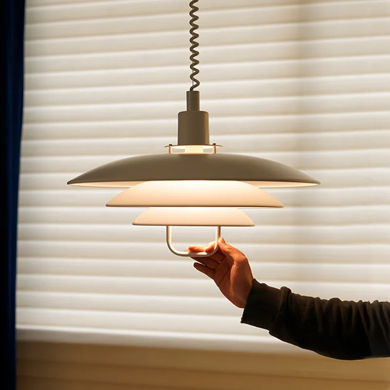 

Designer lifting ph5 flying saucer restaurant chandelier simple bar medieval stretch lamp