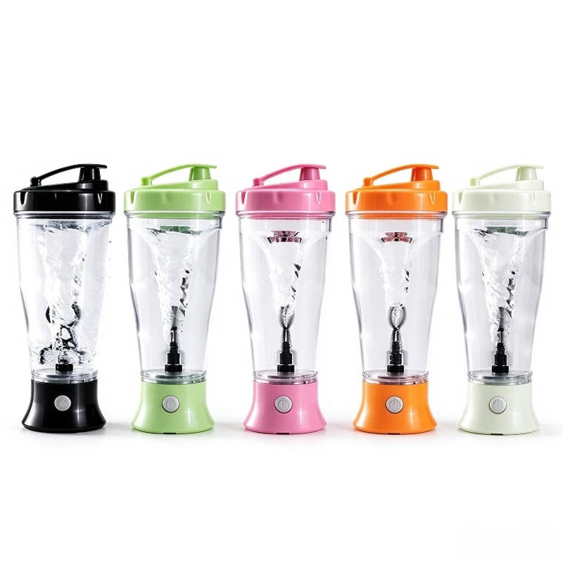 350ml Electric Protein Shaker Automatic Self Stirring Water Bottle One-button Switch Mix Cup for Fitness Gym Workout Drinkware