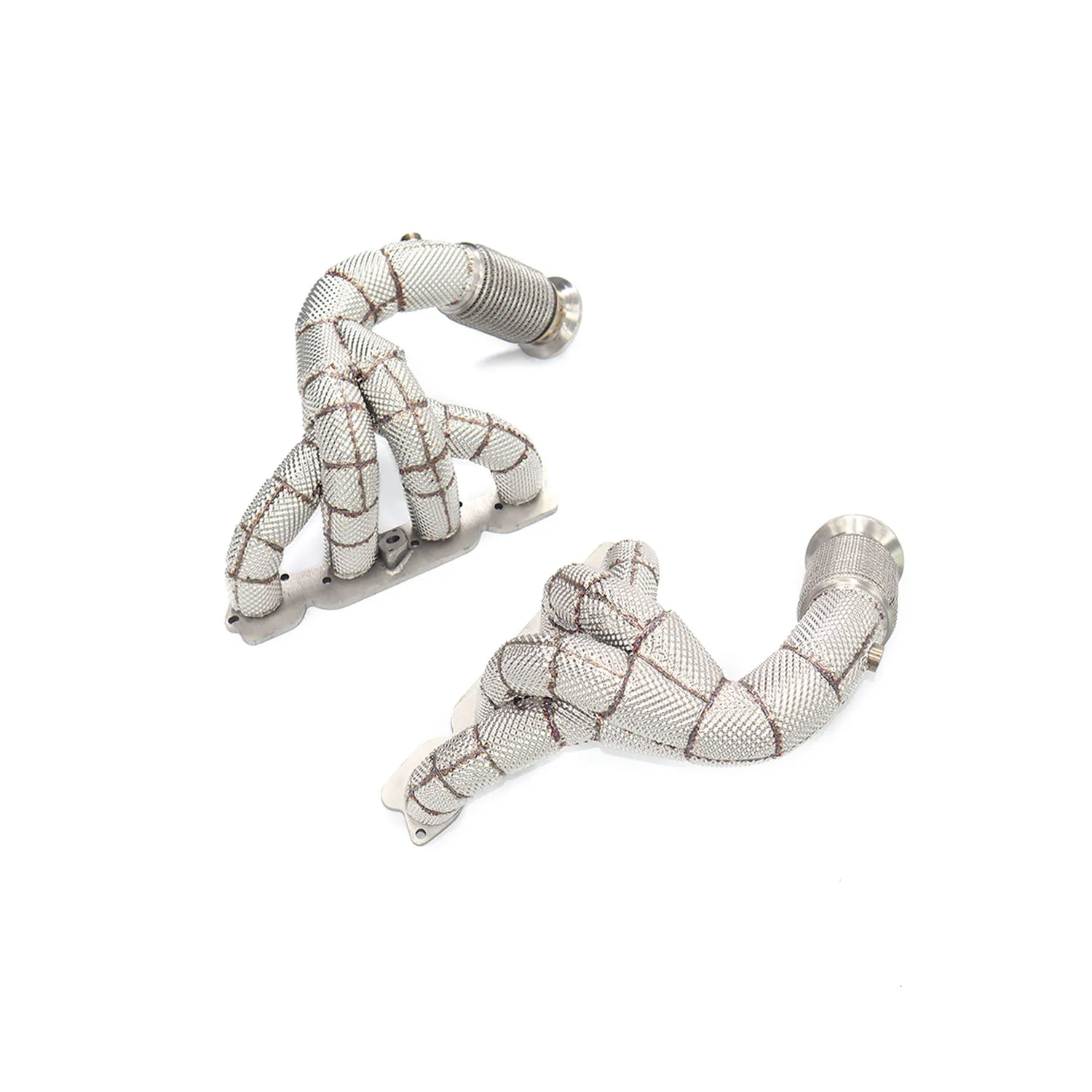 

ING Stainless Steel for Ferrari 458 Italia Manifold Exhaust Pipe With Heat Shield High Quality Auto Performance Tuning Parts