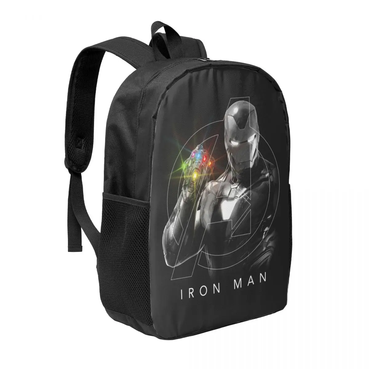 Custom Iron Man Gauntlet Travel Backpack Men Women School Computer Bookbag College Student Daypack Bags