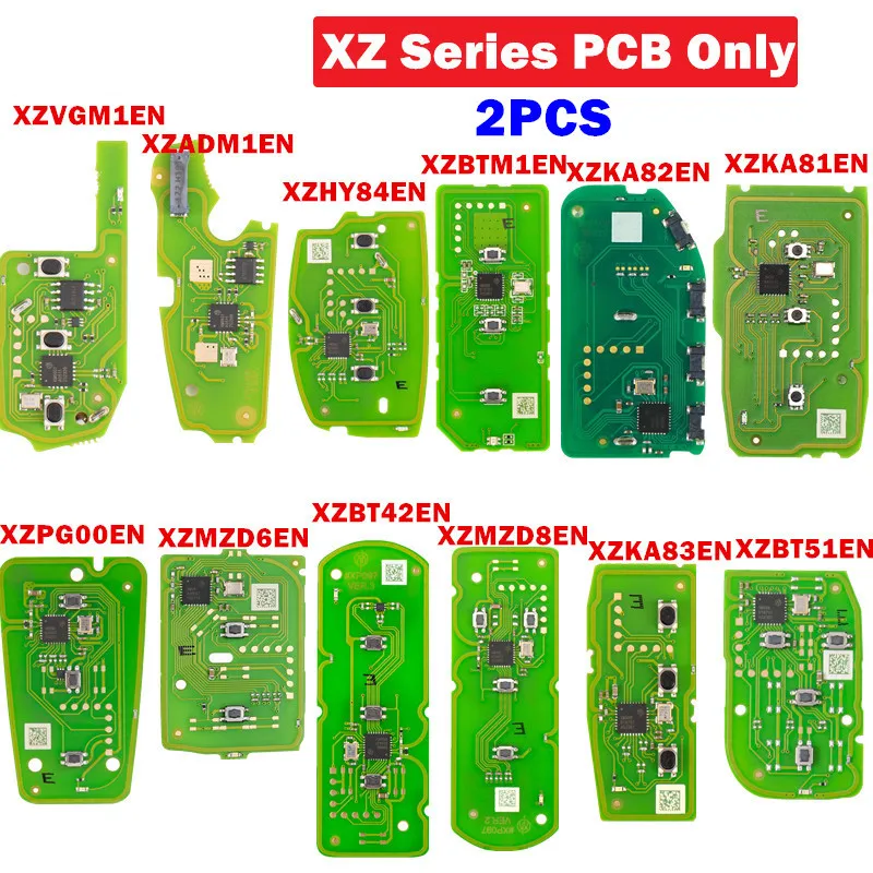 2PCS XHORSE XZ XZVGM1EN XZADM1EN XZHY84EN XZBTM1EN XZKA82EN XZKA81EN XZPG00EN XZMZD6EN XZBT42EN XZMZD8EN XZKA83EN XZBT51EN PCB