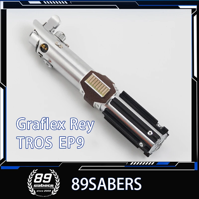 

[89SABERS] Световой меч LUKE EP9, цельнометаллический материал, реквизит для фильмов для повторной печати размеров 1:1, с 19 комплектами звуковых шрифтов и световых эффектов.