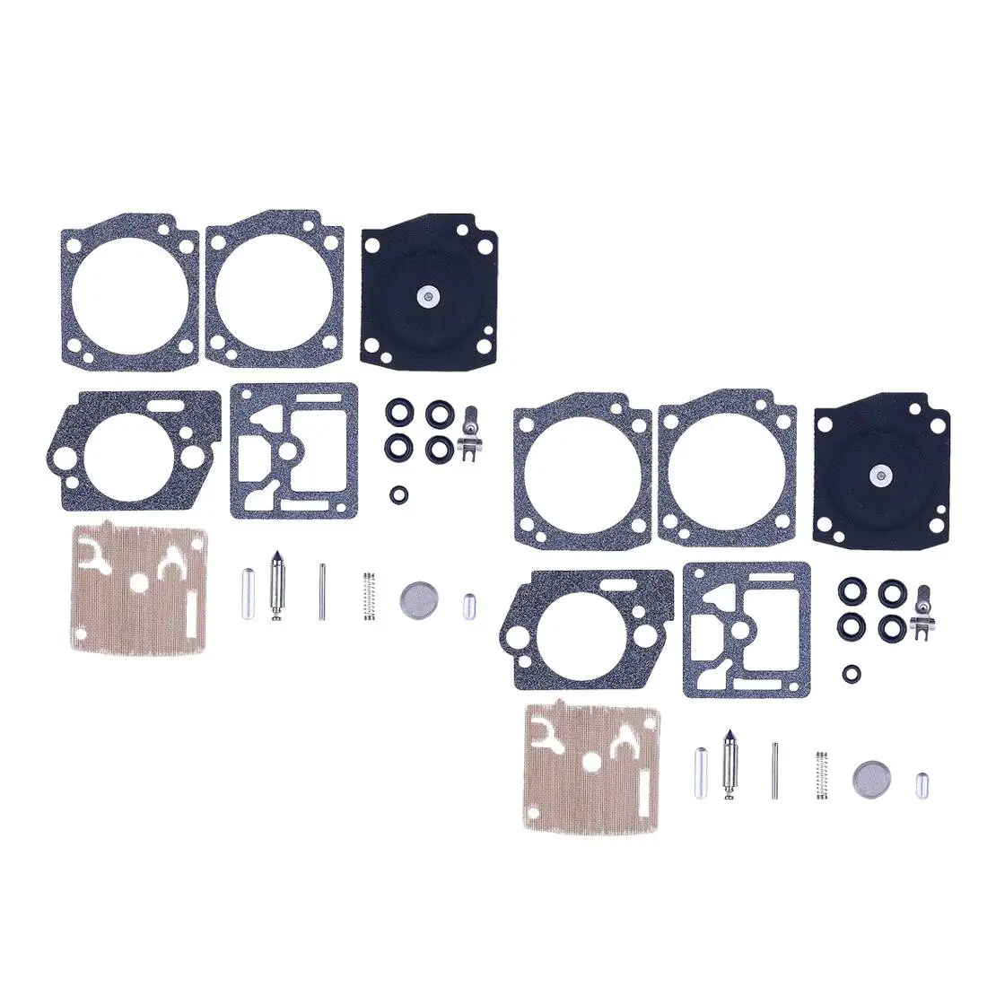 NEW 2 Sets Chainsaw Carburetor Carb Repair Rebuild Fix Kit Fit for Zama Husqvarna K750 K760 RB-177