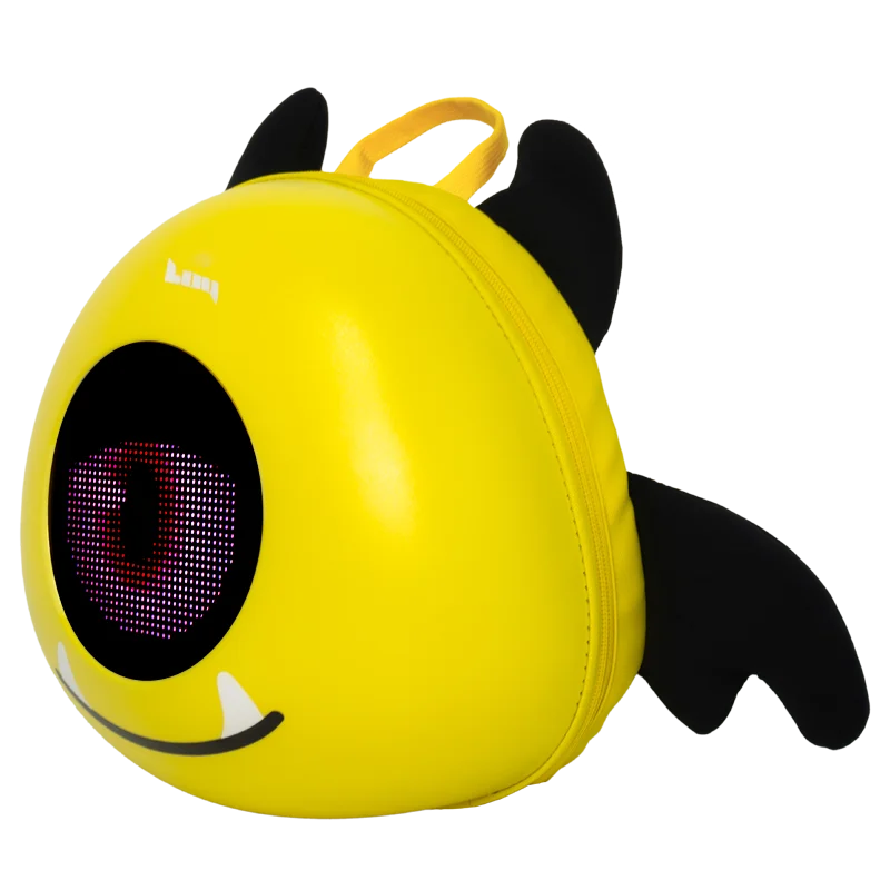 Plecak szkolny LOY Angel Eye Cartoon Cute Waterproof Mini Lightweight Kids Girls Student Led Screen Backpack for School