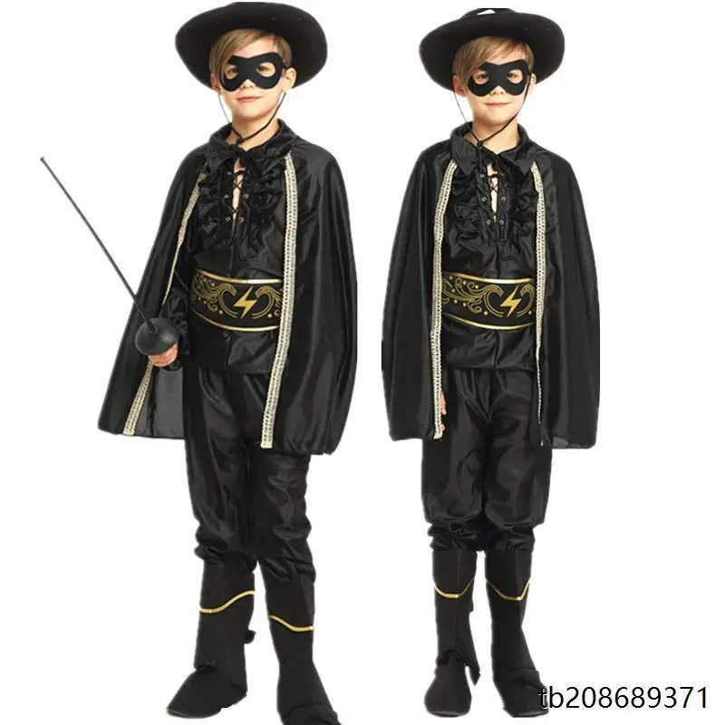 Disfraz de loween para Parejas, Actuación Infantil, Fiesta de Baile, Espectáculo de Maquillaje, Traje de Zorro, Ropa Tradi...