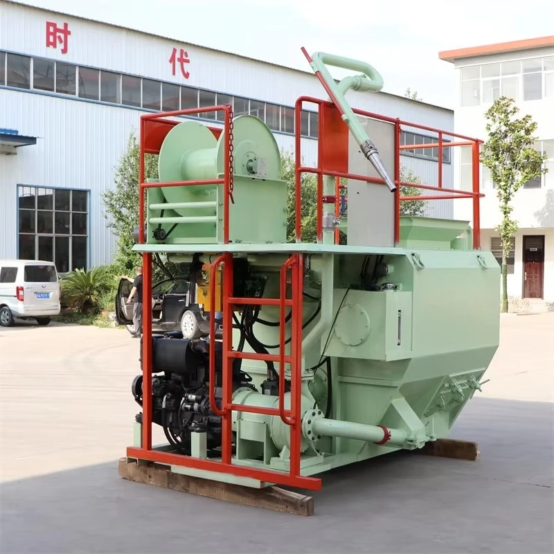 Customizable Industrial Hydroseeding Machine 247KW High Power for Large Area Greening Projects