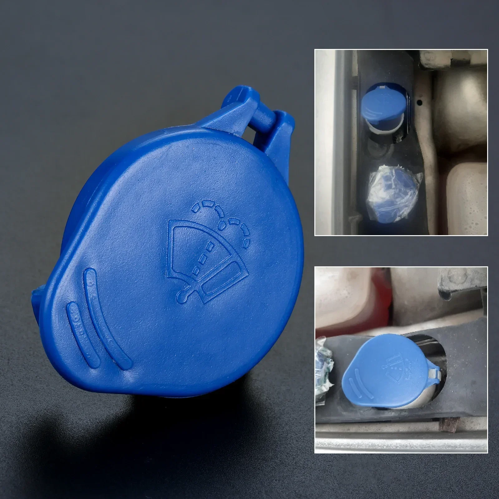Car Windscreen Washer Bottle Cap Fluid Tank Cover 1450992 4N5117632AB for Focus MK2 Saloon Estate Convertible Hatchback2004-2016