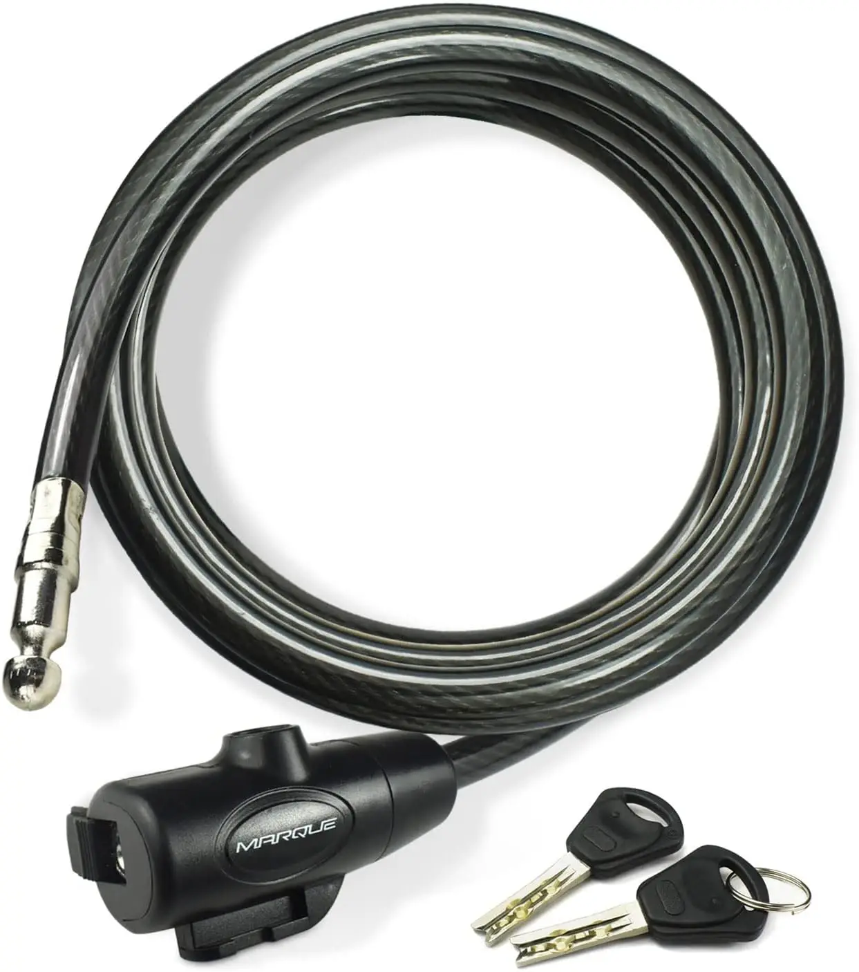 

Bike Lock with Key – 3/8” (4Ft, 7Ft, 15Ft, 25Ft) Straight Cable Locks with Keys, Anti-Theft Security