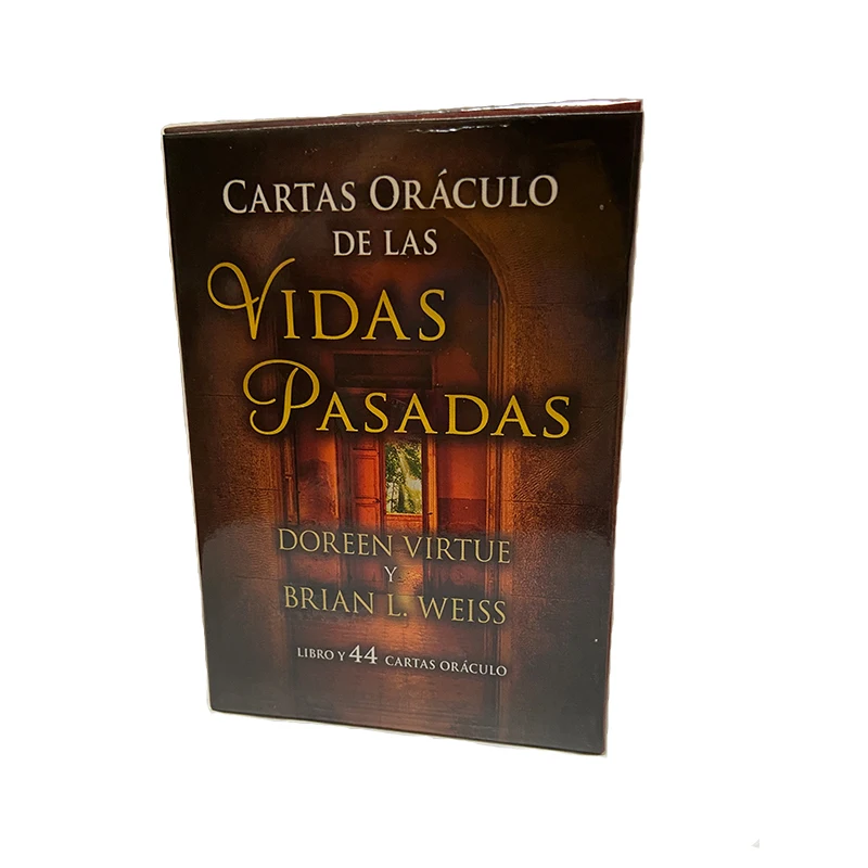 Past Life Oracle Cards 44 Uds. Juegos de mesa de edición española baraja de oráculo