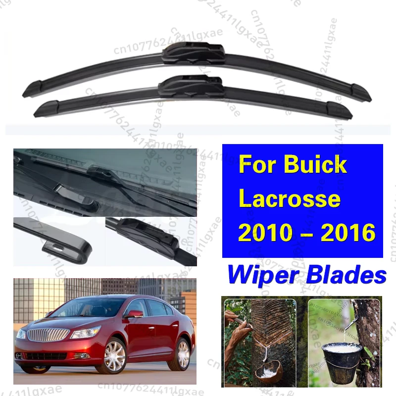 

Car Front Windshield Wipers For Buick Lacrosse 2010 - 2016 Wiper Blade Rubber Car Windshield Windscreen Accessories 26"+18"