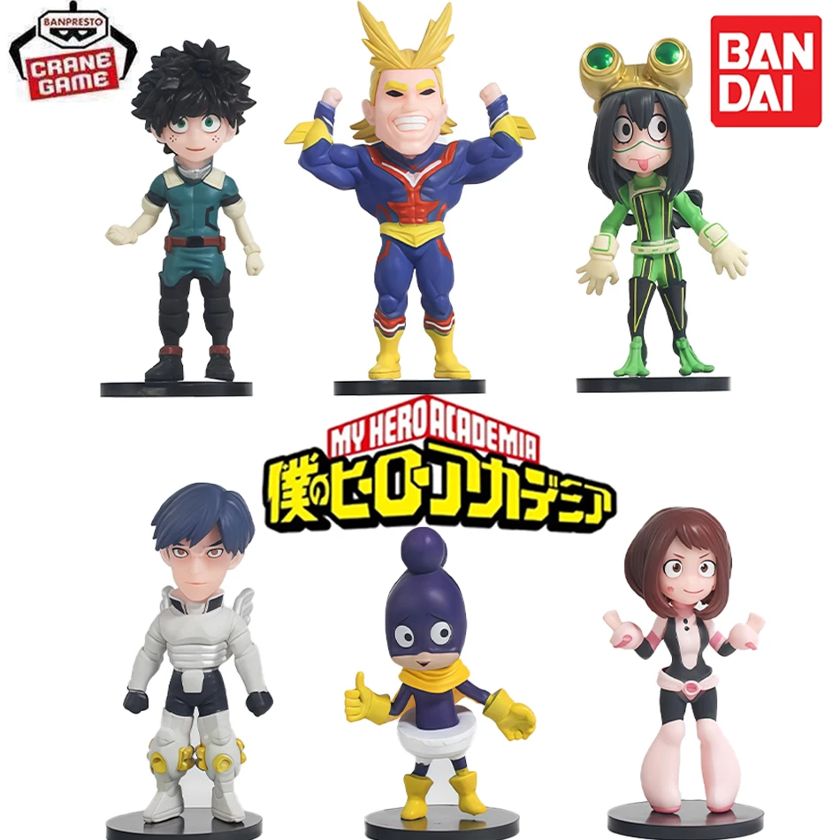Neue Original BANPRESTO 6 Stück 7 cm My Hero Academia Anime Figur PVC Actionfiguren Katsuki Anime Charakter Geschenk Sammlung Serie