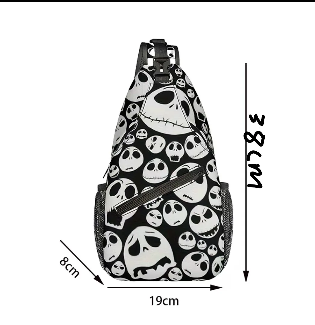 حقيبة ظهر ديزني ميكي ميني بحبال ، رياضة غير رسمية ، حقيبة صدر متقاطعة مع الجسم ، متعددة الجيوب ، كرتون هالووين ، حقيبة نهارية لركوب الدراجات ، السفر ، الرياضة #5