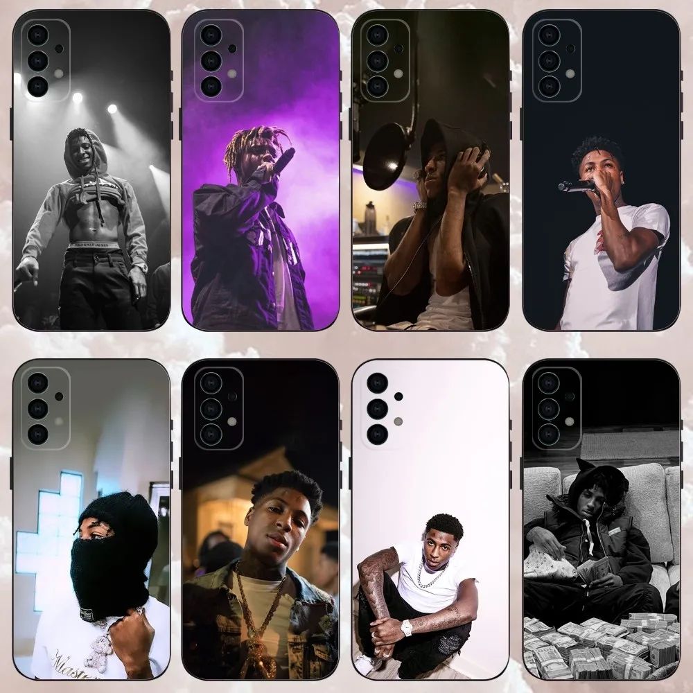 

Rapper YoungBoy Phone Case For Samsung Galaxy A13,A21s,A22,A31,A32,A52,A53,A71,A80,Soft Black Shell