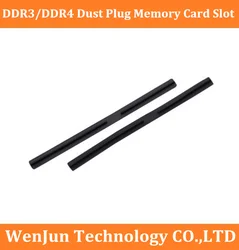 DDR5 Dust Plug Memory Card Slot Sealing Plug DDR4 Rubber Strip DDR3 Protective Cover For Desktop Computer Mainboard Motherboard