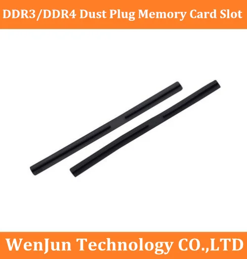 DDR5 Dust Plug Memory Card Slot Sealing Plug DDR4 Rubber Strip DDR3 Protective Cover For Desktop Computer Mainboard Motherboard