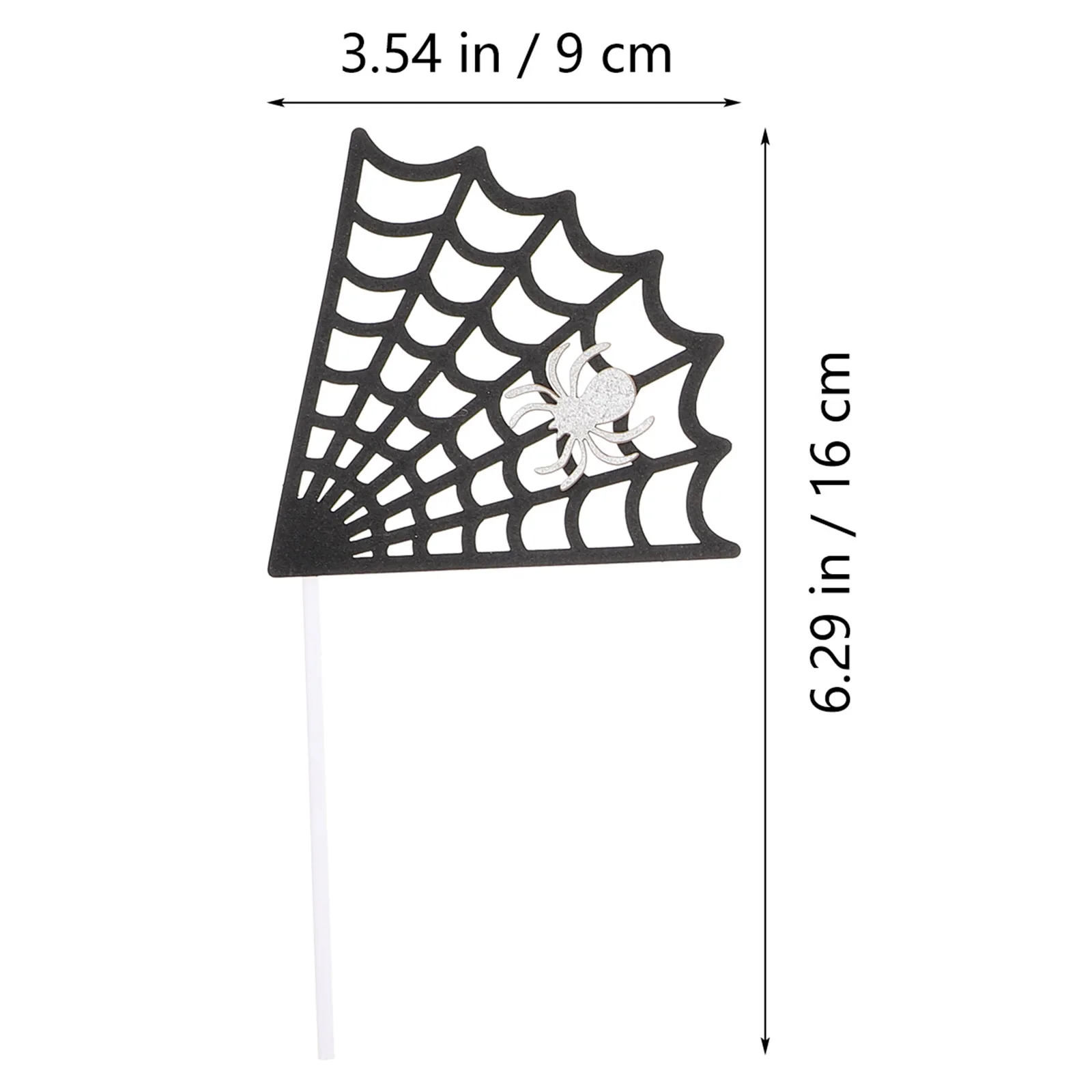 

17 Pcs Decoration Halloween Cake Picks Paper Toppers Party Birthday Cupcake Dessert Creative Festive Ornament Cake