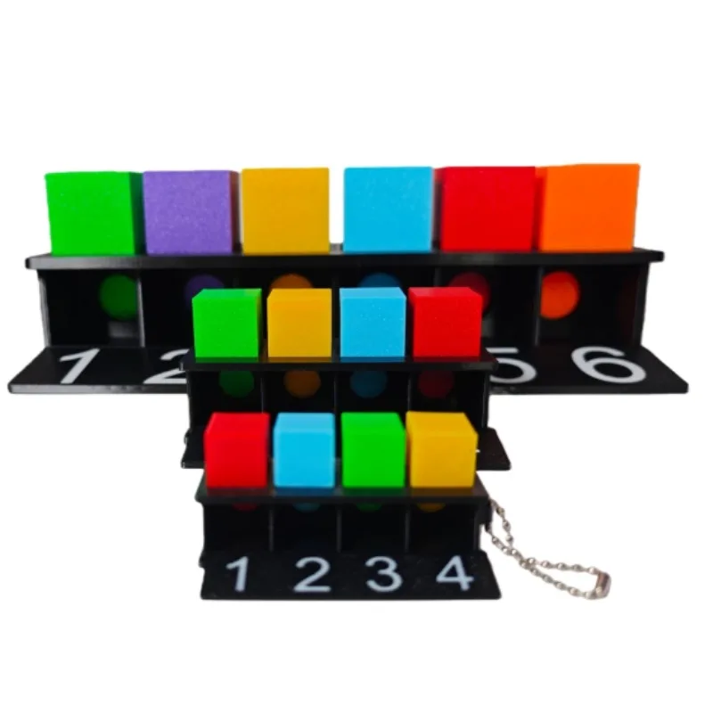 اللون العقلي مباراة مكعب المرحلة الخدع السحرية أوهام الحيل Mentalism الدعائم السحرية عن قرب ماجيا الساحر علم النفس مضحك