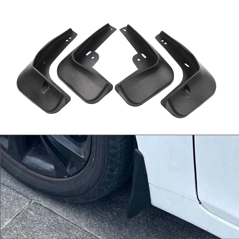 4pcs Car Wheel Mud Flaps Splash Guards PP + TPO For Hyundai Sonata Sedan 2011 2012 2013 2014