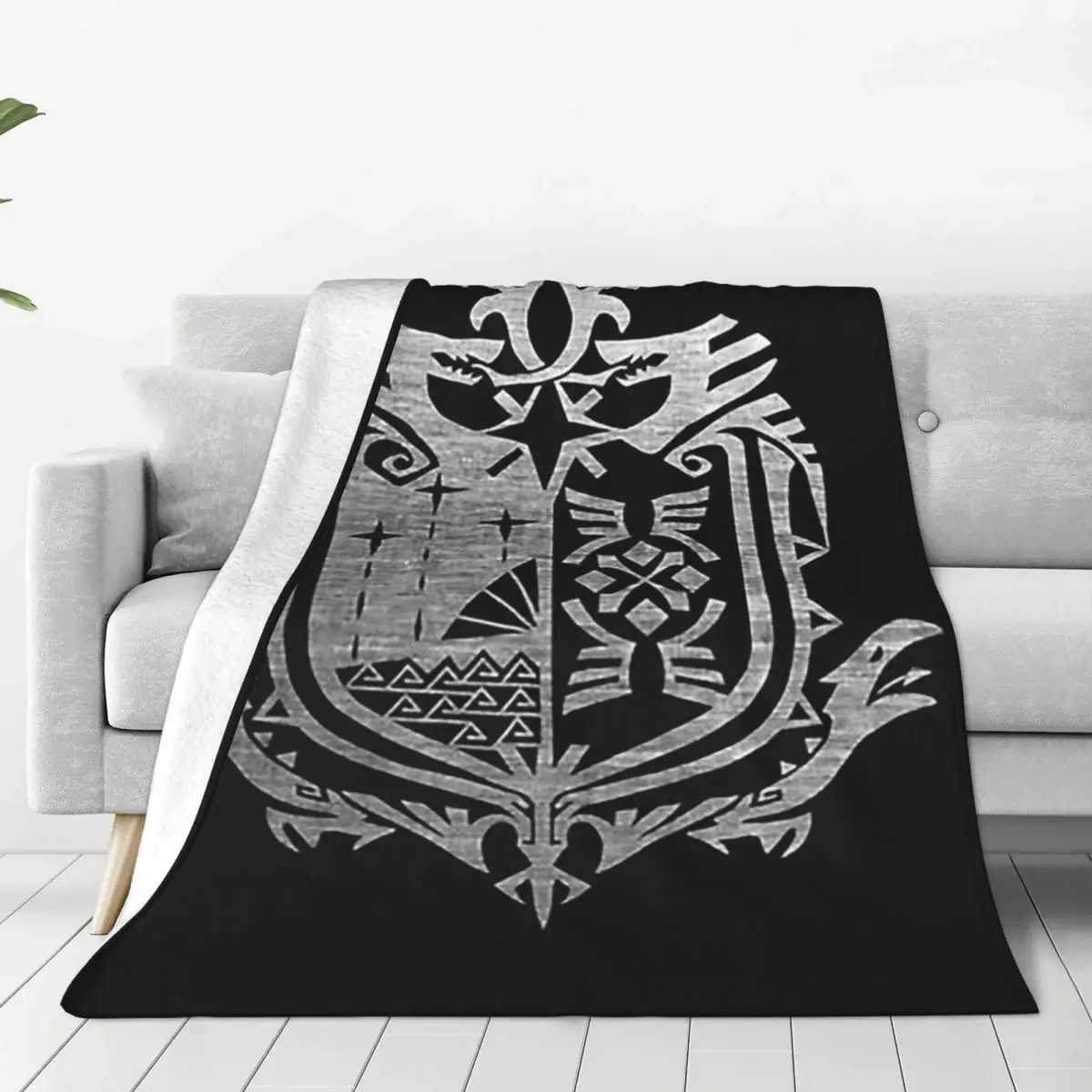 Monster Hunter World Blankets Flannel Super Soft Sofa Throw Blankets For Home Bedroom Outdoor Throws Bedspread Quilt