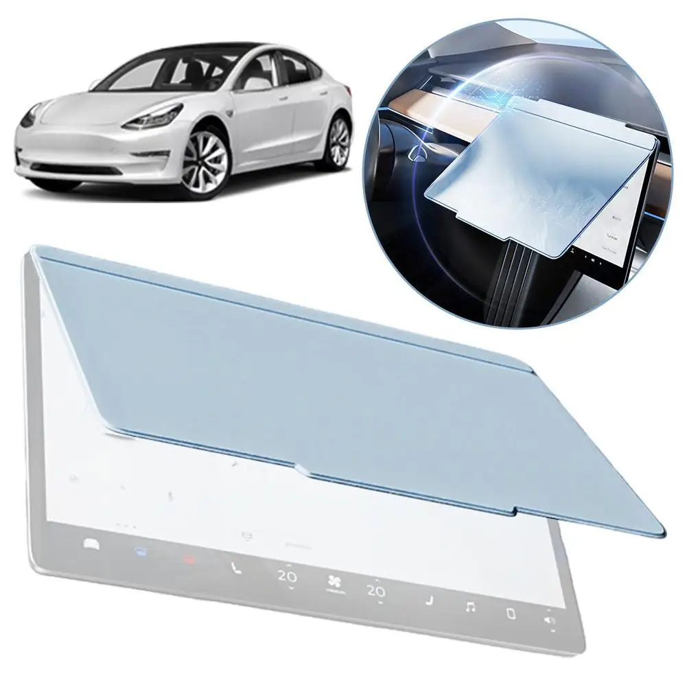 

New Central Armrest Box Rear Seat Child Anti-Kick Board for Tesla Highland 2024 Rear Seat Screen Lower Protective Cover