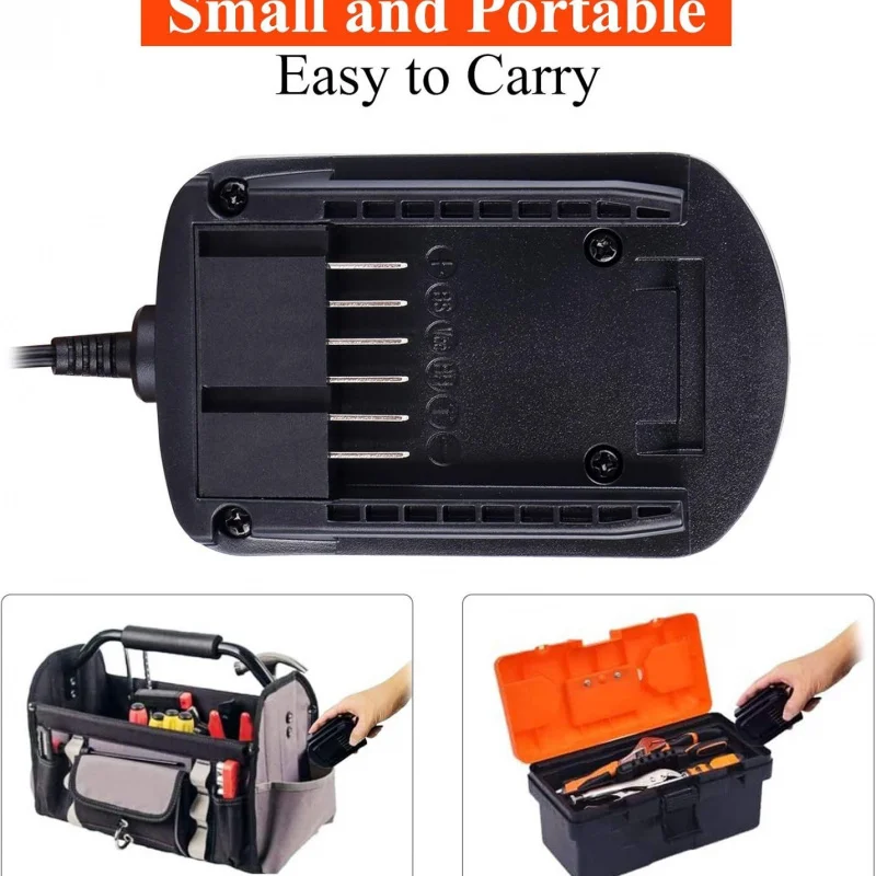 AC100-240V Lithium Battery Charger FOR WORX WA3742 WA3580 WA3578 WA3525 20V Smart Fast Charge