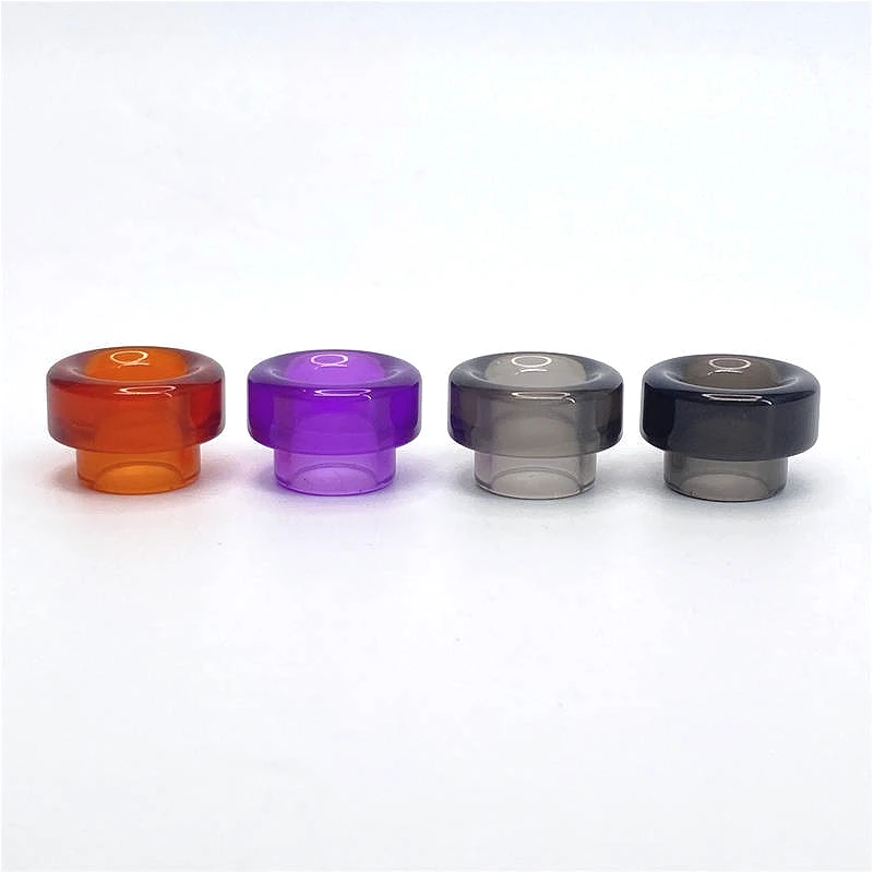 1PC 810 Resin Drip Tip Without O-Rings Wide Bore Straw Joint