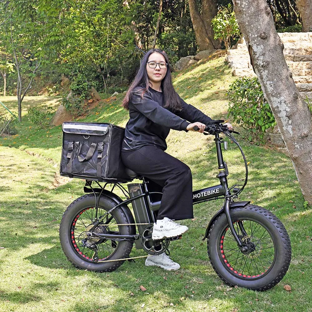 

HOTEBIKE A7AM20 Folding Electric Bike 20inch 36V 9AH 10Ah 250W 350W 48V 500W 750W Motor Foldable Electric Bicycle