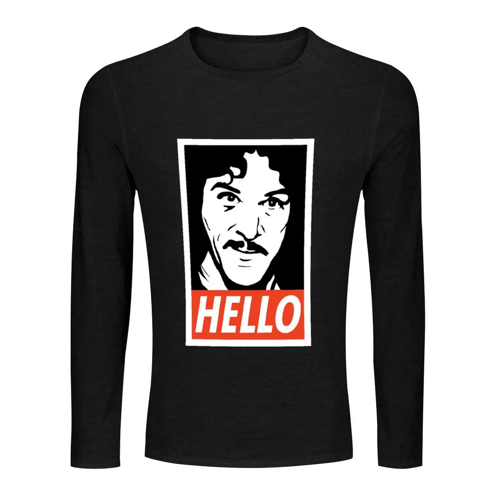 Hello Inigo Montoya Funny Long T-Shirt graphics t shirt tops sublime t shirt heavyweight t shirts black t-shirts for men