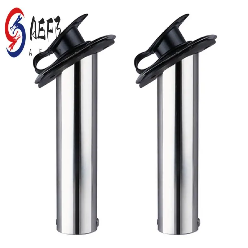 

AEF3-держатель удочки из нержавеющей стали, встроенный держатель удочки для аксессуаров для морских лодок, 2 шт.
