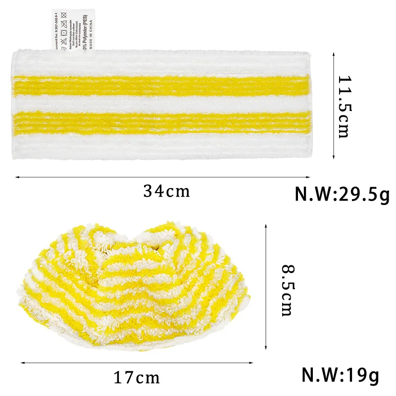 Kép 7: Számára karcher easyfix SC1 SC2 SC3 SC4 SC5 steamer tisztább accessor Emelet cloths Helyettesítés alkatrészek Lemosható microfibre ruhával beállítása