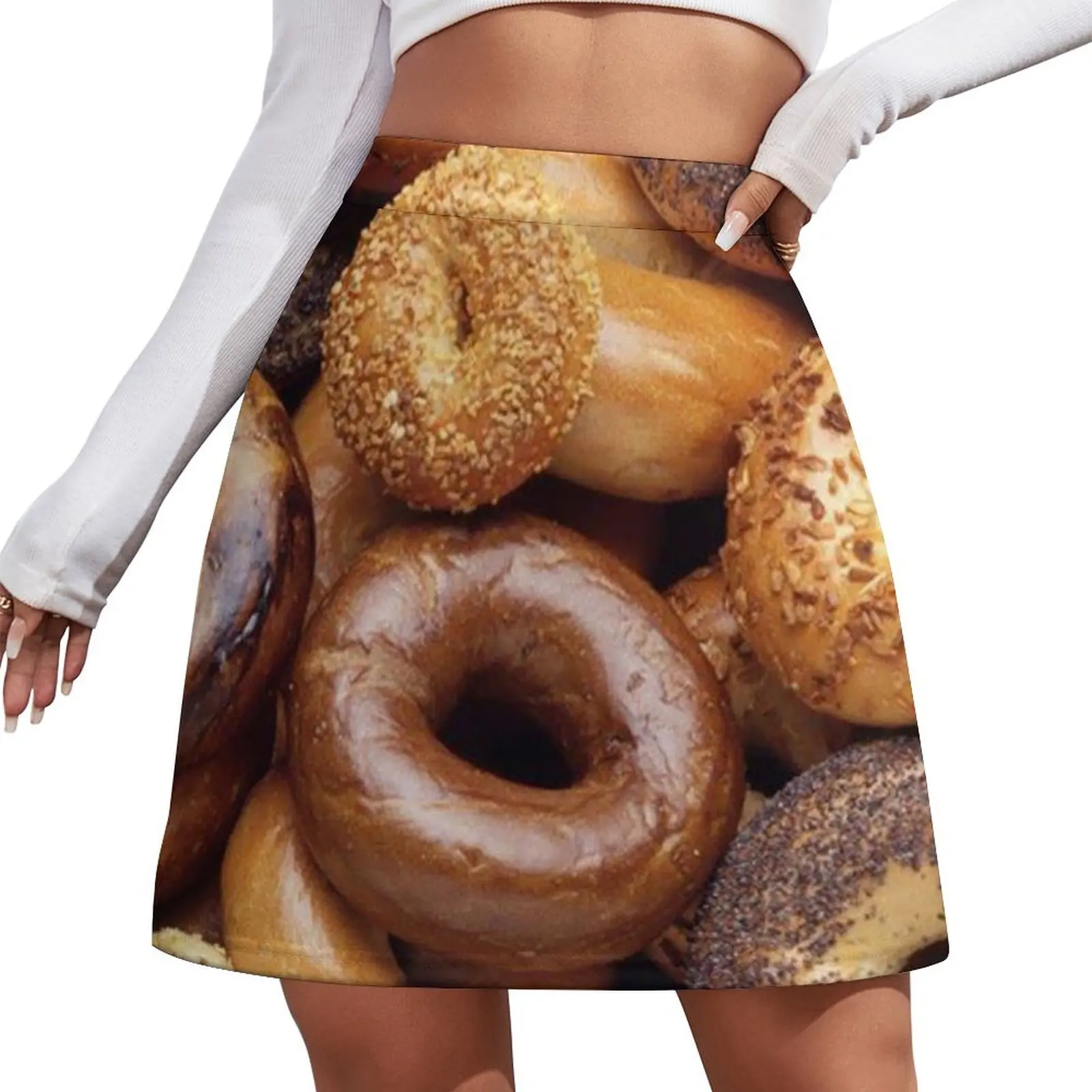 

All About That Bagel Mini Skirt women's stylish skirts Woman skirts kawaii skirt