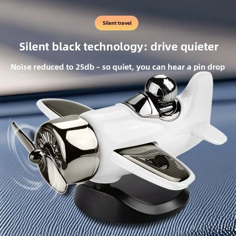 

Popular solar car ornament, automatic rotating , Peter Pan helicopter, center console decoration in the car