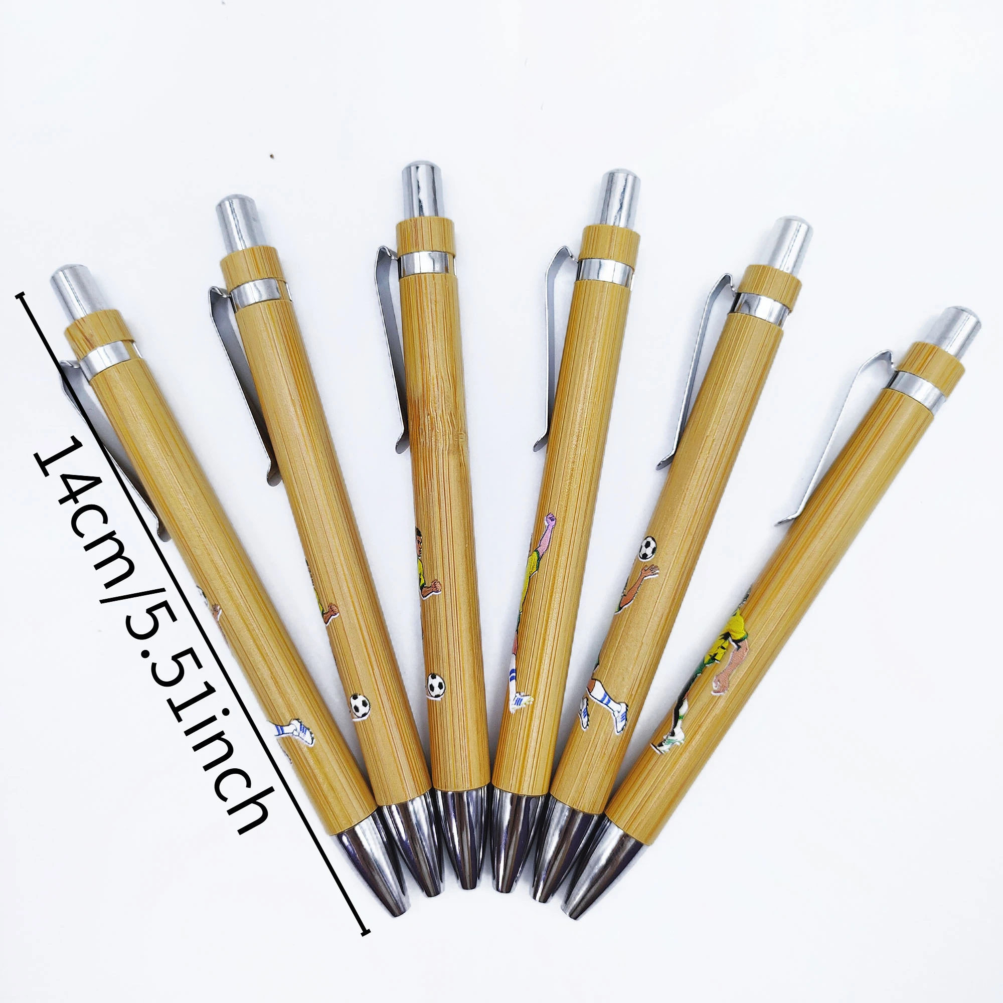 7 قطع/12 قطع أقلام حبر جاف برازيلية تحت عنوان كرة القدم هي قرطاسية الكتابة المفضلة للطلاب وعشاق كرة القدم.