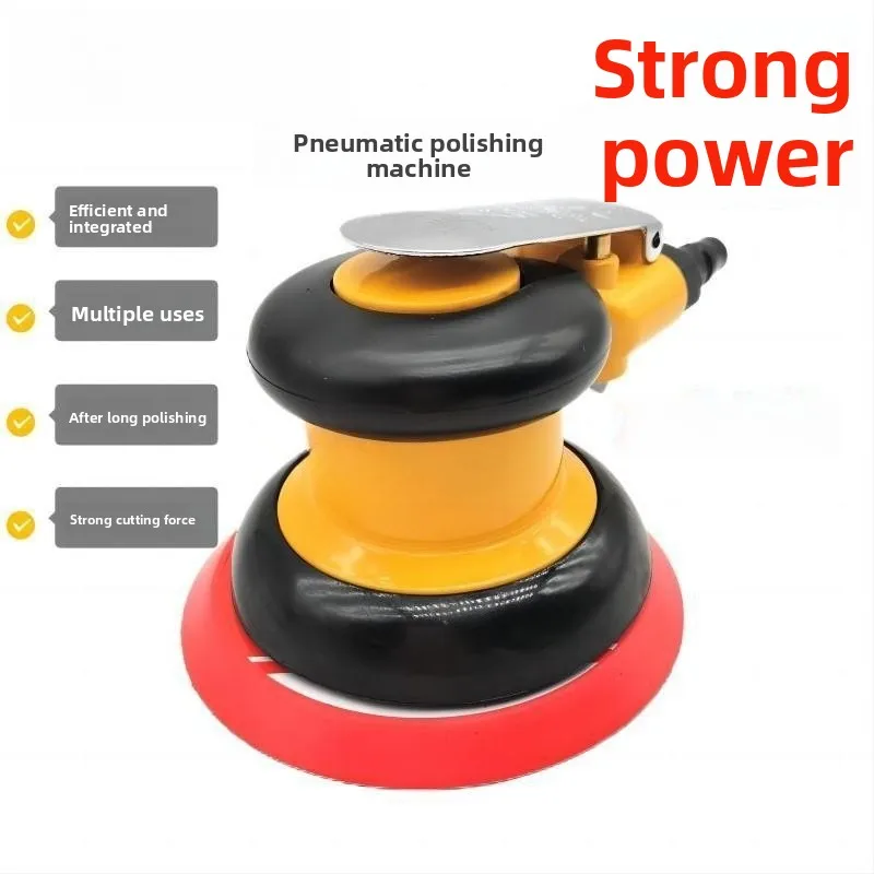 Pneumatic sandpaper machine S-380 sander Polishing machine Round mill 125 grinding 5 inch