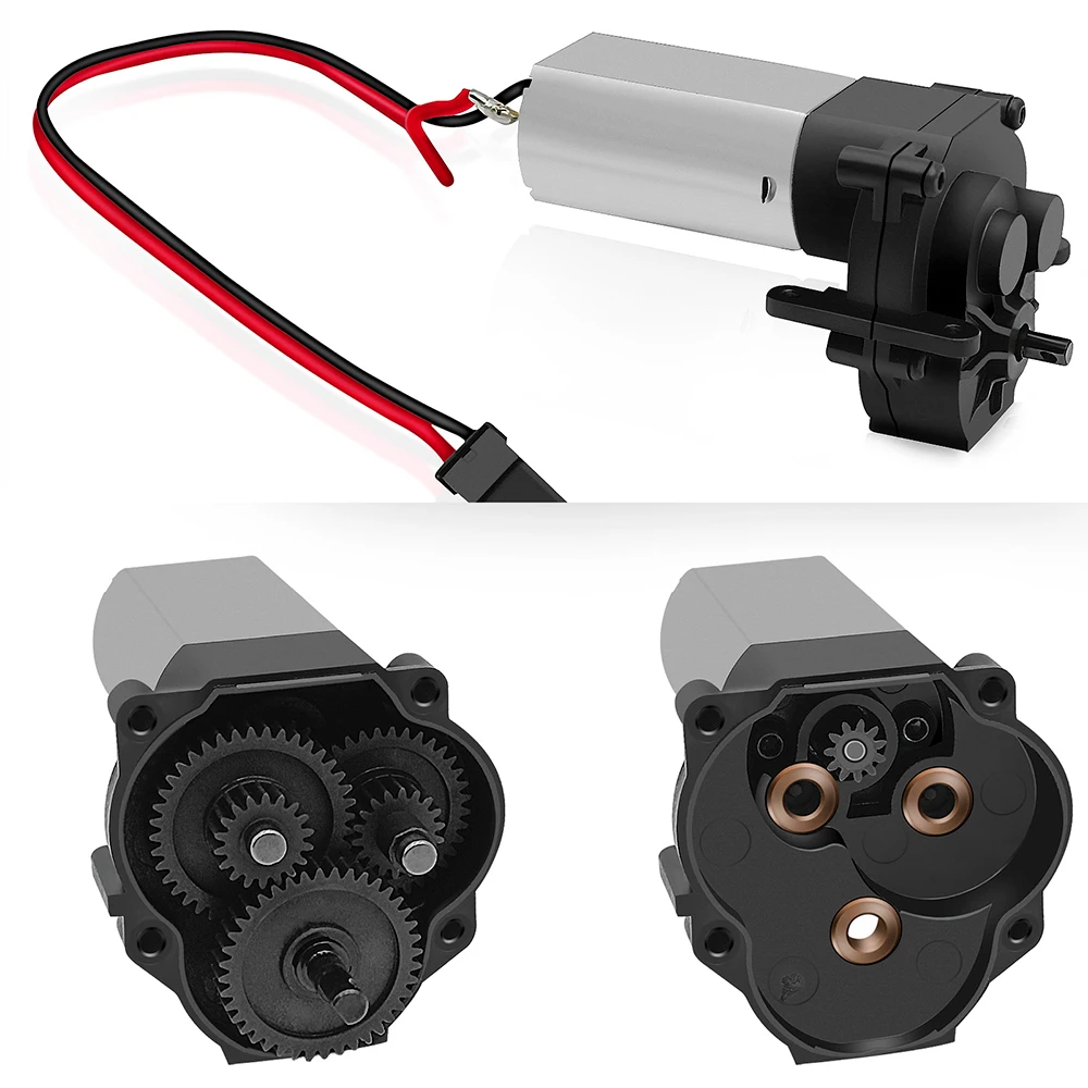 MIBIDAO 7.4v 20500/18000 rpm Brushed Motor Assembled for TRX-4M Bronco Defender 1/18 RC Car Upgrade Parts