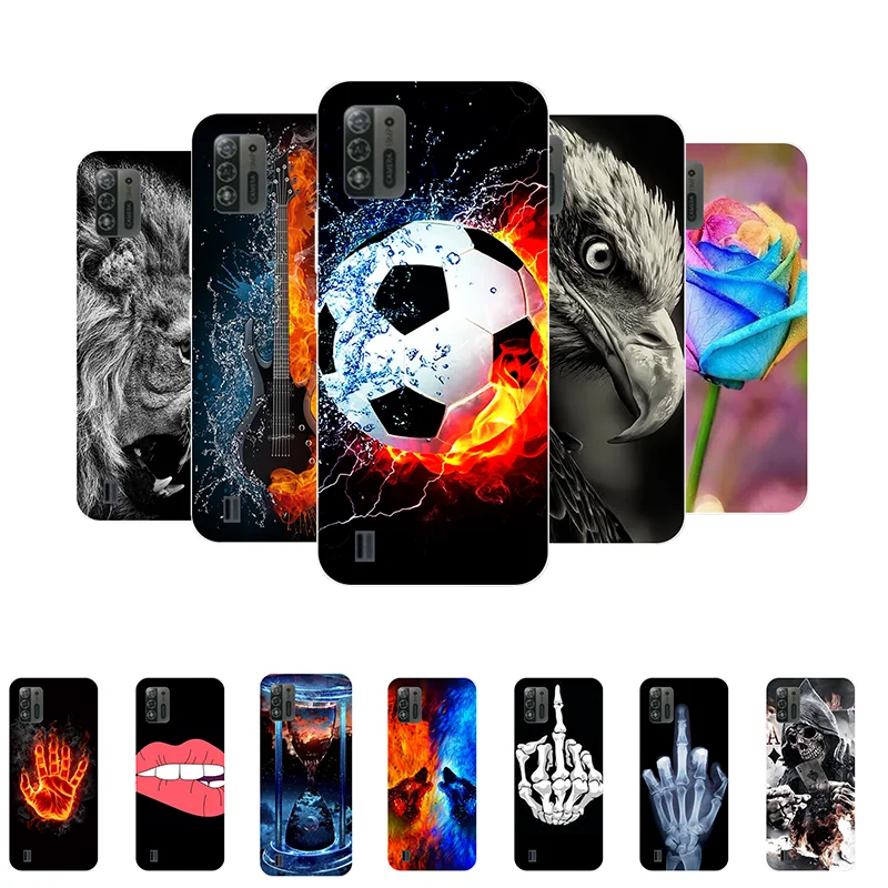 

for ZTE Blade A52 Lite Case Football Soft Silicone Back Cases for ZTE Blade A52 Lite Phone Cover A52Lite etui Funda A 52 Lite