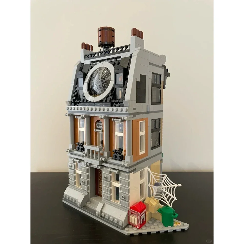 Hero Movie Series Sanctuary Showdown Peripheral Extensions, kompatibel mit Legoed Partikeln, geeignet für Weihnachtsgeschenke 76108