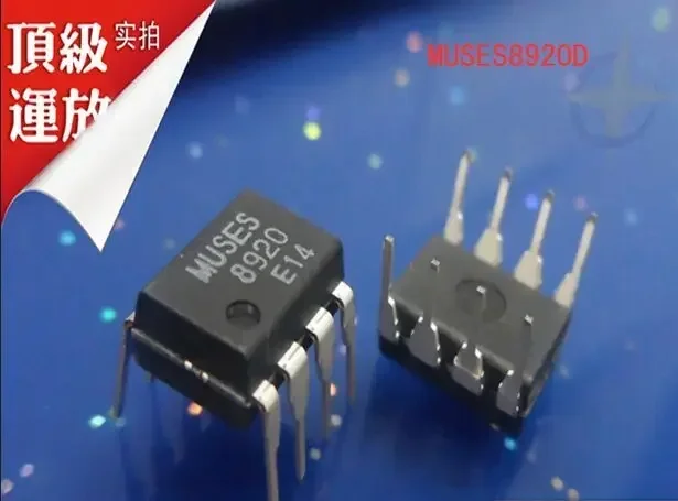 100% New Original MUSES8920D MUSES8920 MUSES 8920 High Quality Audio J-FET Input Dual Operational Amplifier DIP-8