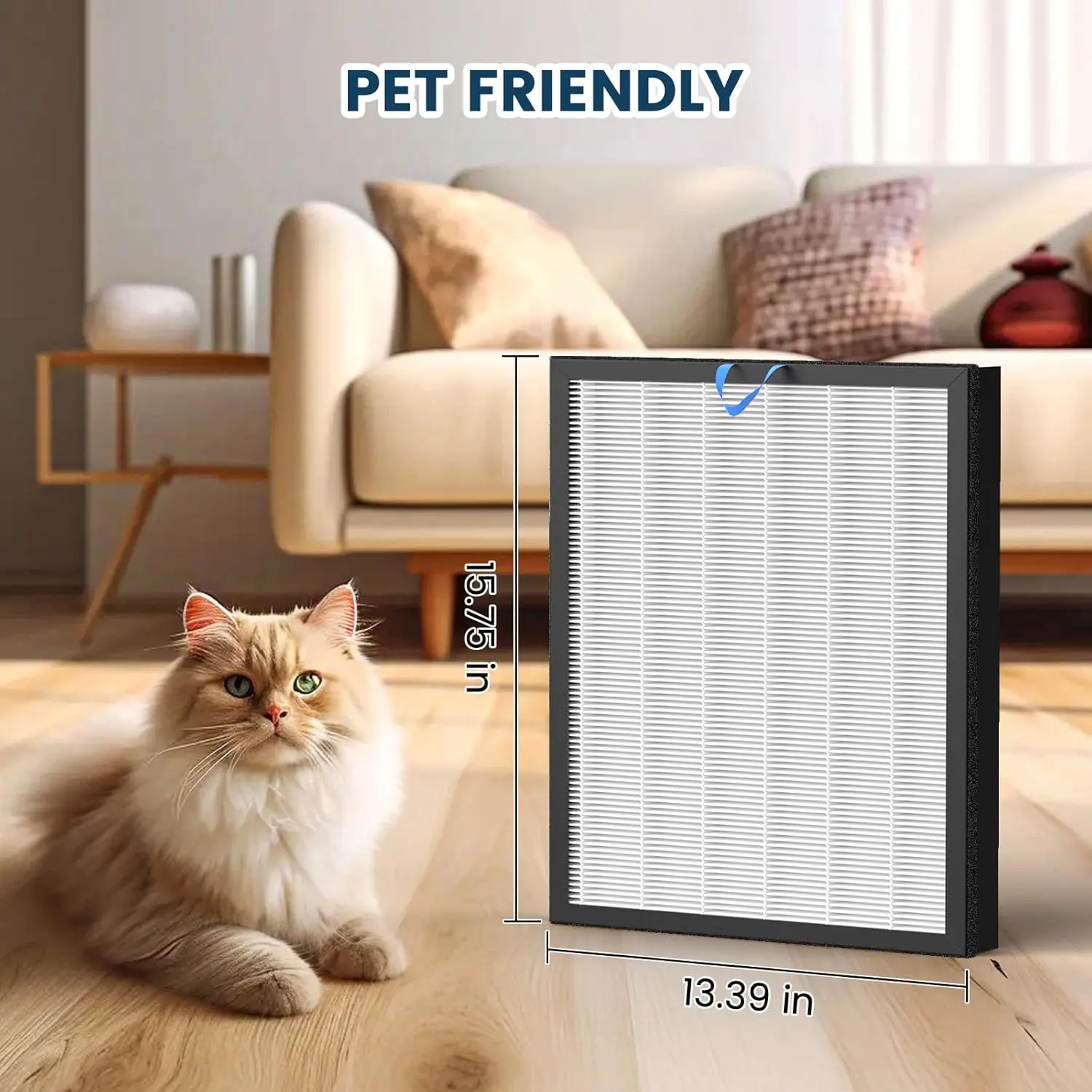 Vital 200S Replacement Filter for LEVOIT Vital 200S /Vital 200S-P Air Purifier ,H13 True HEPA and Activated Carbon LRF-V201-YUS view 3