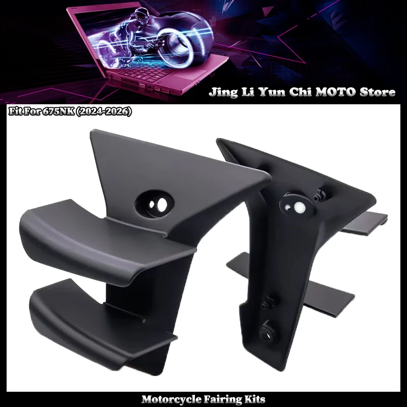 New Fit For CFMOTO 675NK 2024-2026 2025 675 NK 675nk Side Wing Side Spoiler Frontal Spoilers Front Spoiler Lower Spoiler Flank