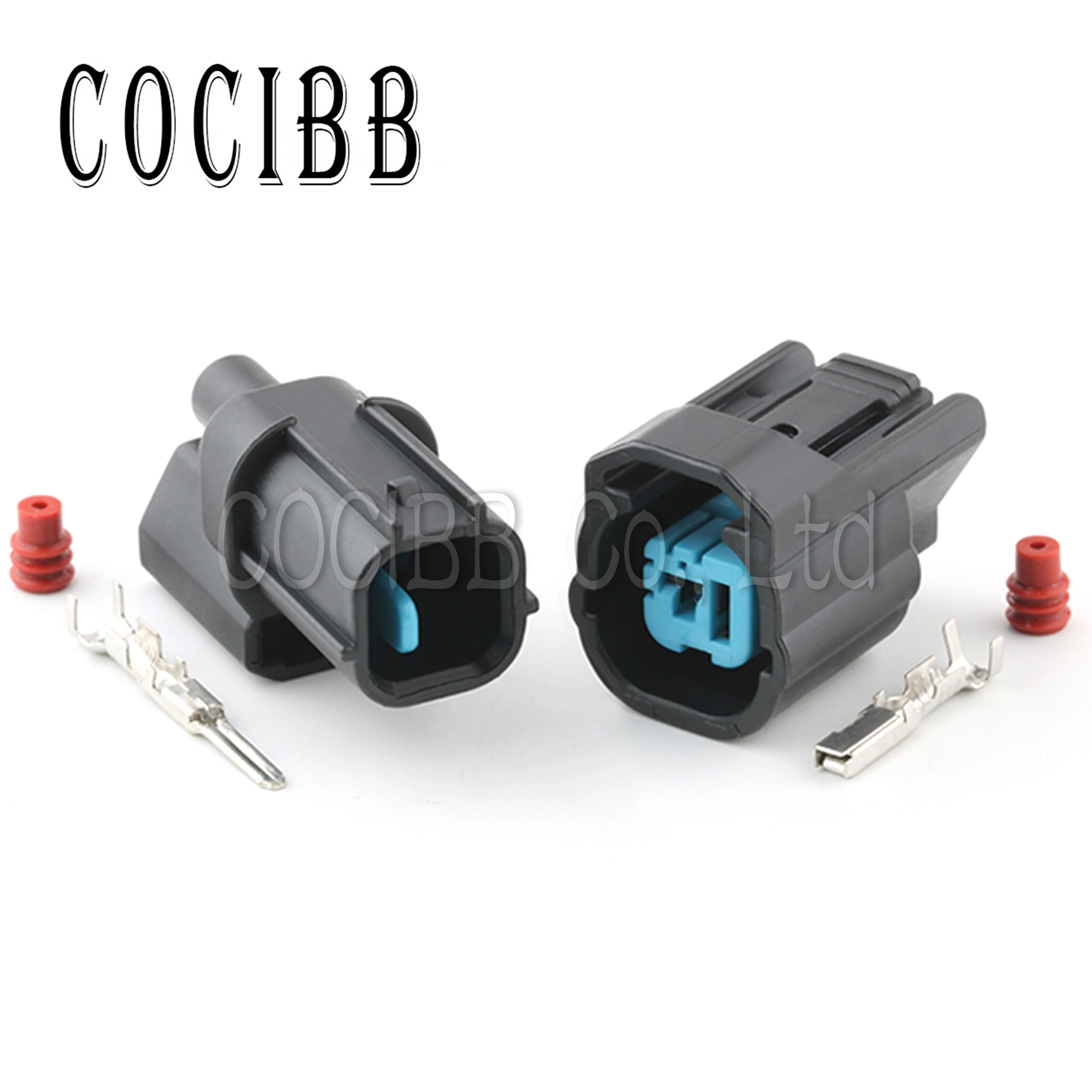 

1 Set 1 Pin Automotive Knock Sensor Horn Plug Car Waterproof Wire Cable Connector Socket For Honda Car 6189-0591