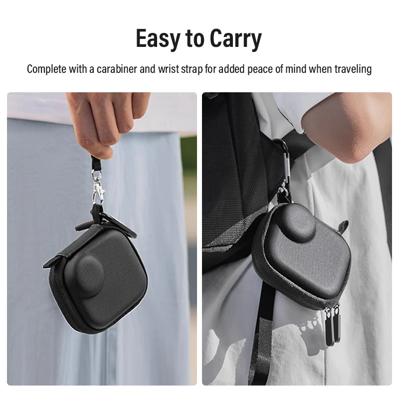 SOONPHO portable  camera bag For Dji OSMO NANO action camera storage bag with outdoor anti-drop, safe and portable.