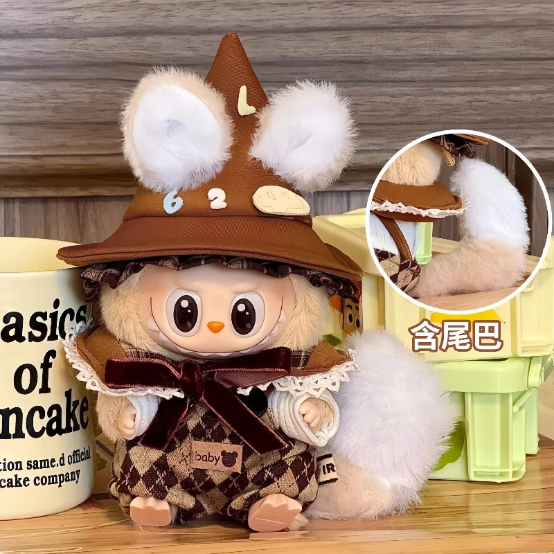 

Magic Association North Pole Winter 10cm Doll Clothes Small Magician Cotton Doll Costume Changeable Doll Outfit Toy Accessory